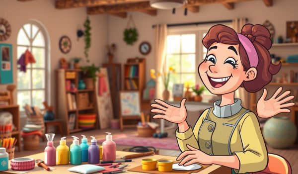 Crafting channel for adults