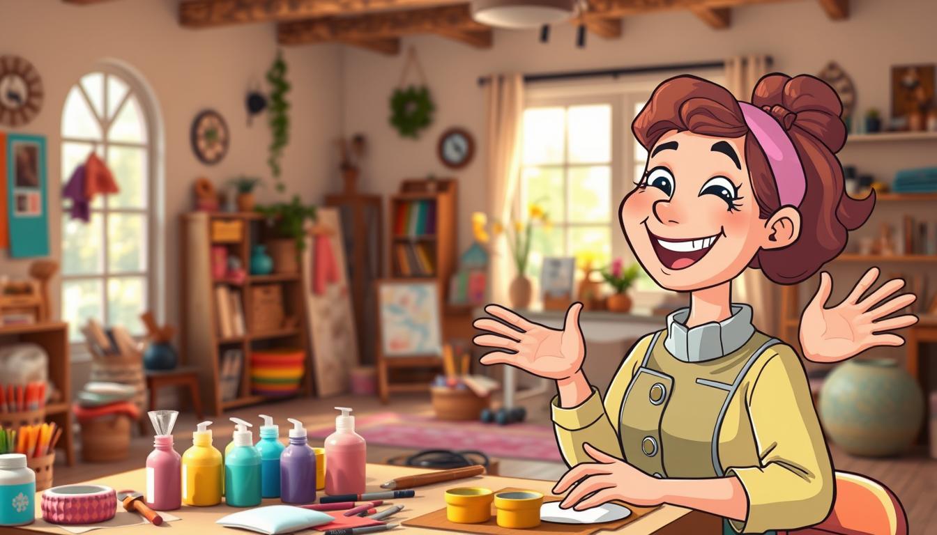 Crafting channel for adults