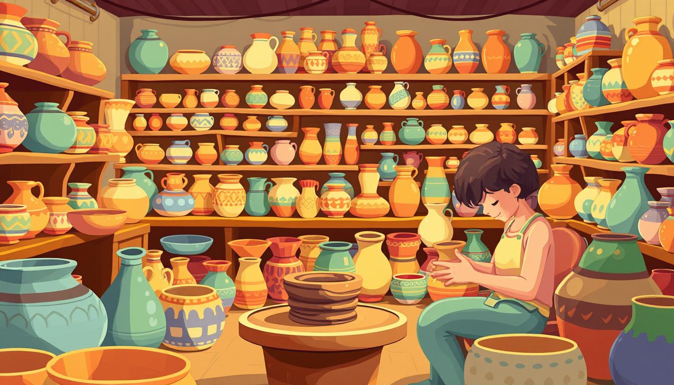 Pottery business YouTube channel