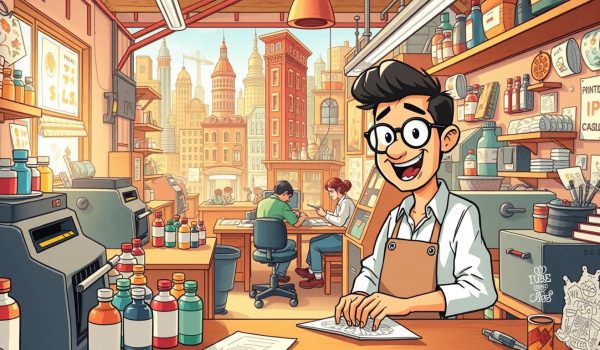 Printing shop YouTube channel