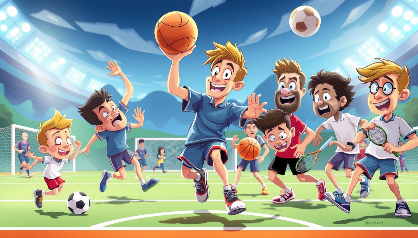 Sports parody videos