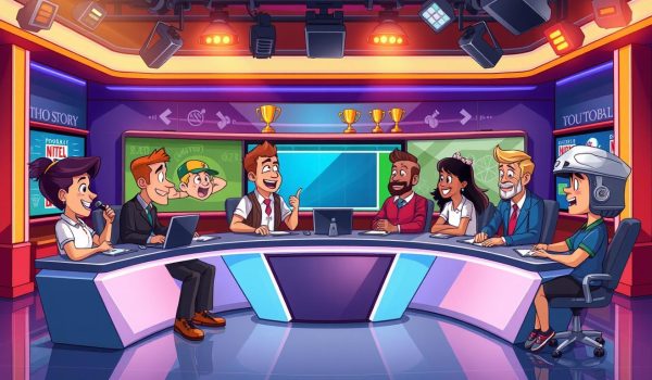 Sports talk show channel