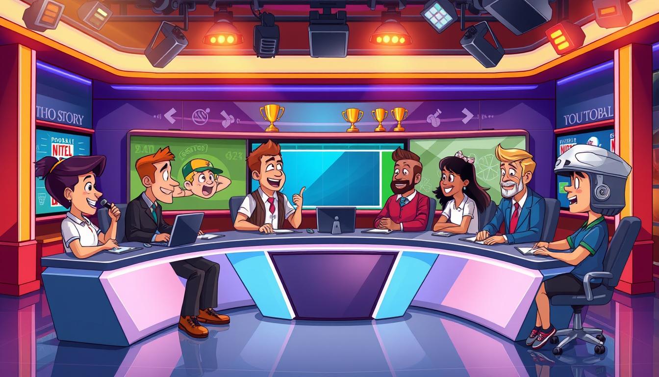 Sports talk show channel