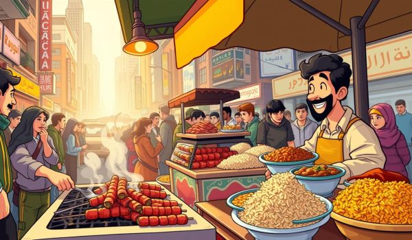 Street food vendor YouTube channel