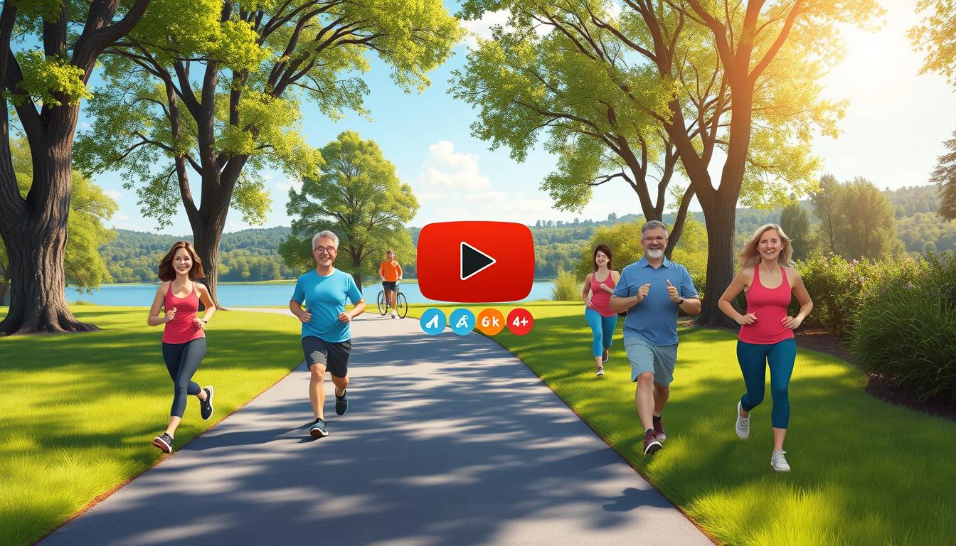 Walking and light exercise channel