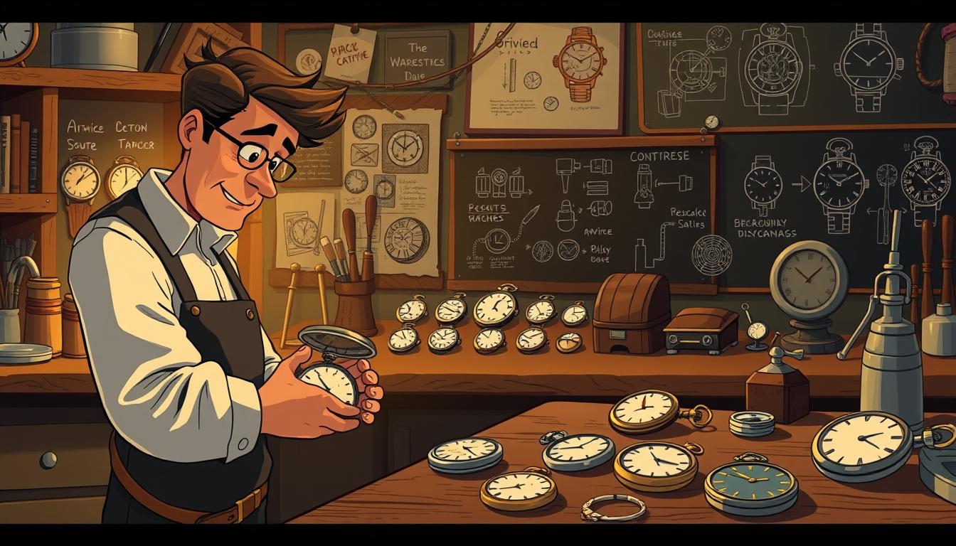 Watch repair business YouTube