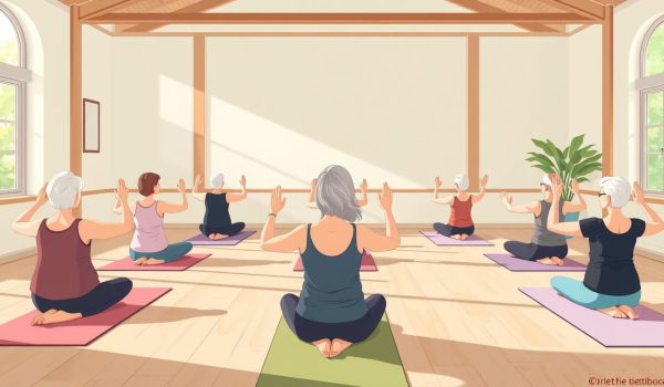 Yoga for people over 40