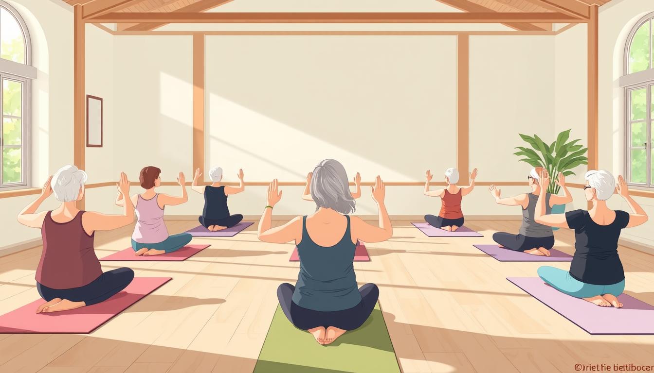 Yoga for people over 40
