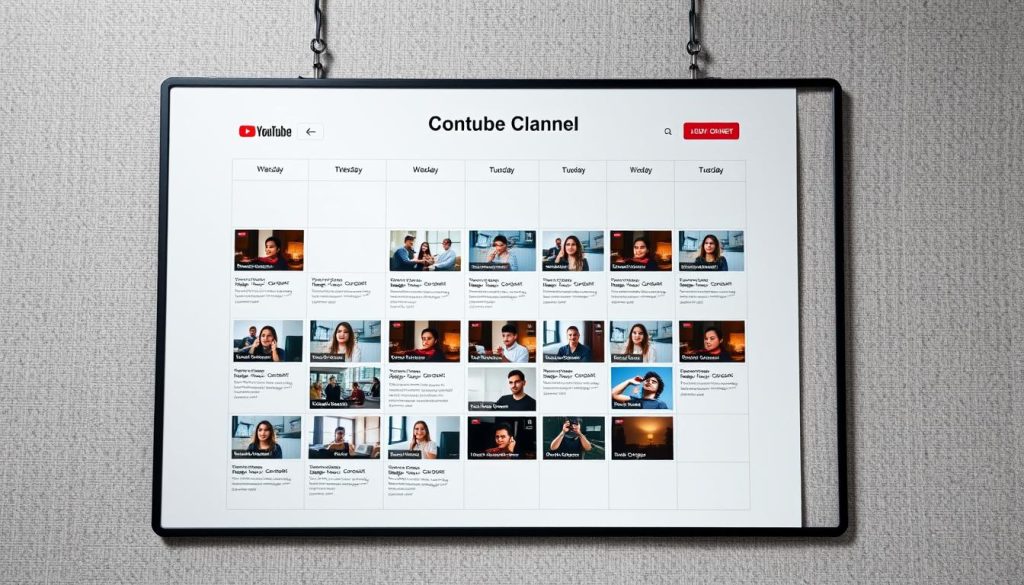 تقویم محتوا یوتیوب تقویم محتوا یوتیوب