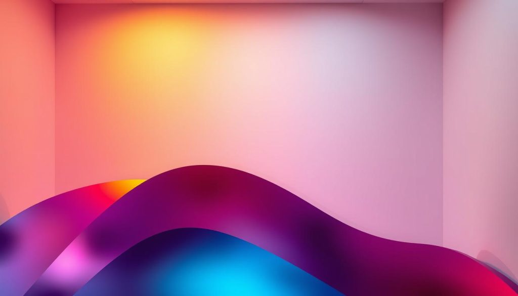 A vibrant and visually captivating color palette reflecting the unique personality and target audience of a lifestyle YouTube channel. The foreground features a harmonious blend of warm and cool tones, with hints of metallic accents that add depth and sophistication. The middle ground showcases a carefully curated selection of geometric shapes and patterns, evoking a sense of modernity and creativity. The background layer incorporates soft, muted hues that provide a calming and inviting atmosphere, complementing the overall design. The lighting is carefully balanced, creating a professional and polished aesthetic that draws the viewer's attention to the essential elements of the brand's visual identity.