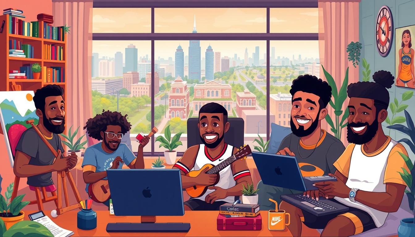 Athlete hobby sharing