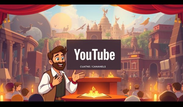 History storytelling YouTube