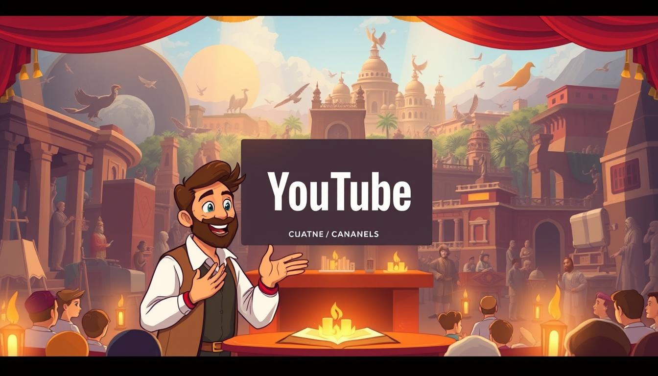 History storytelling YouTube