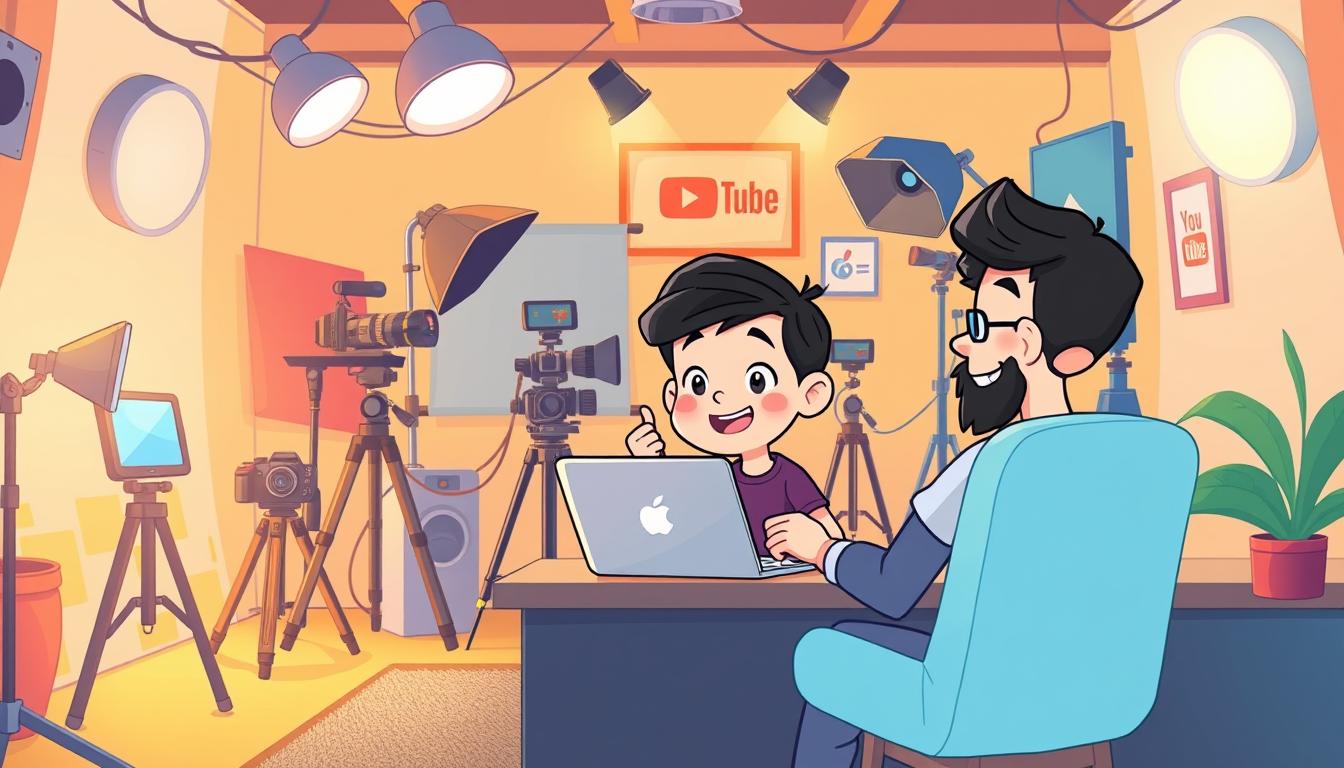 Photography studio vlog YouTube