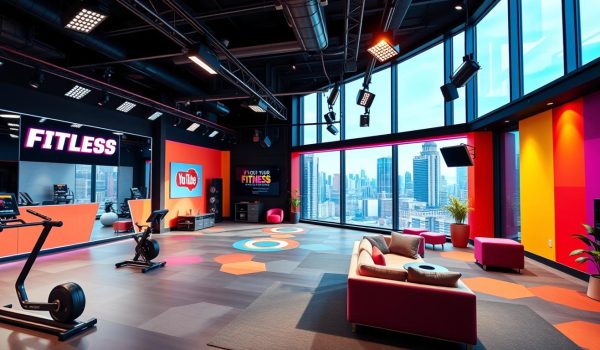 YouTube fitness decor