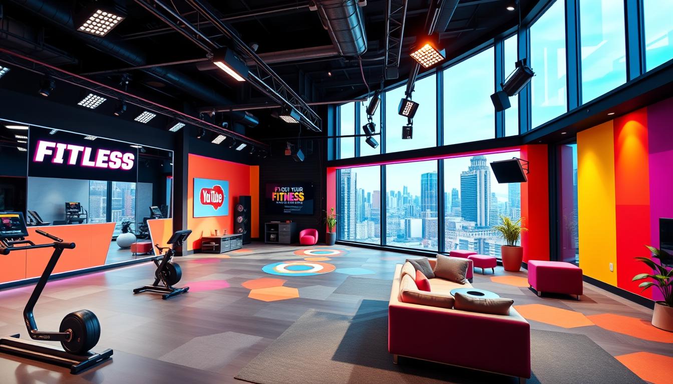 YouTube fitness decor