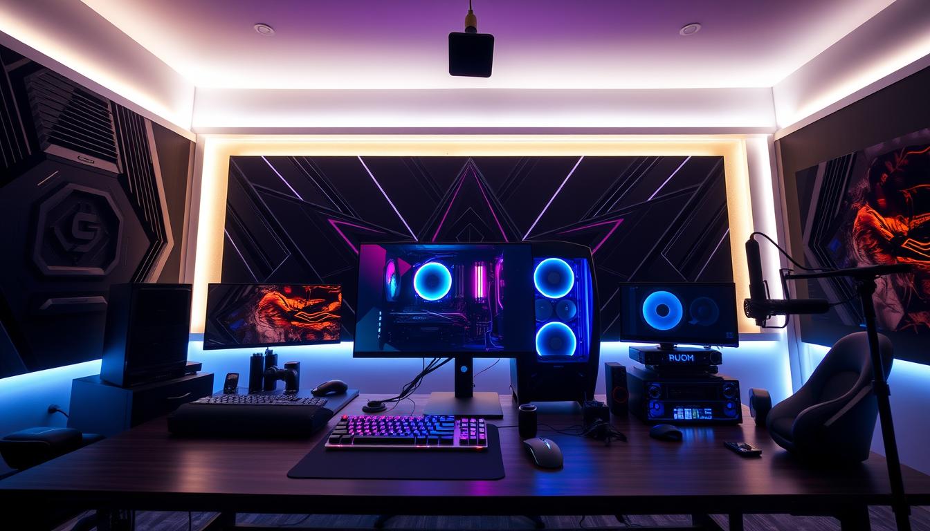 YouTube gaming decor