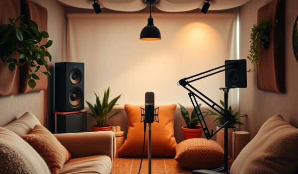 YouTube podcast decor