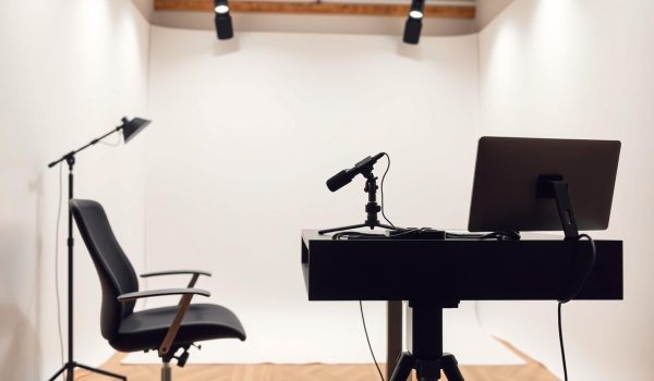 YouTube tech review decor