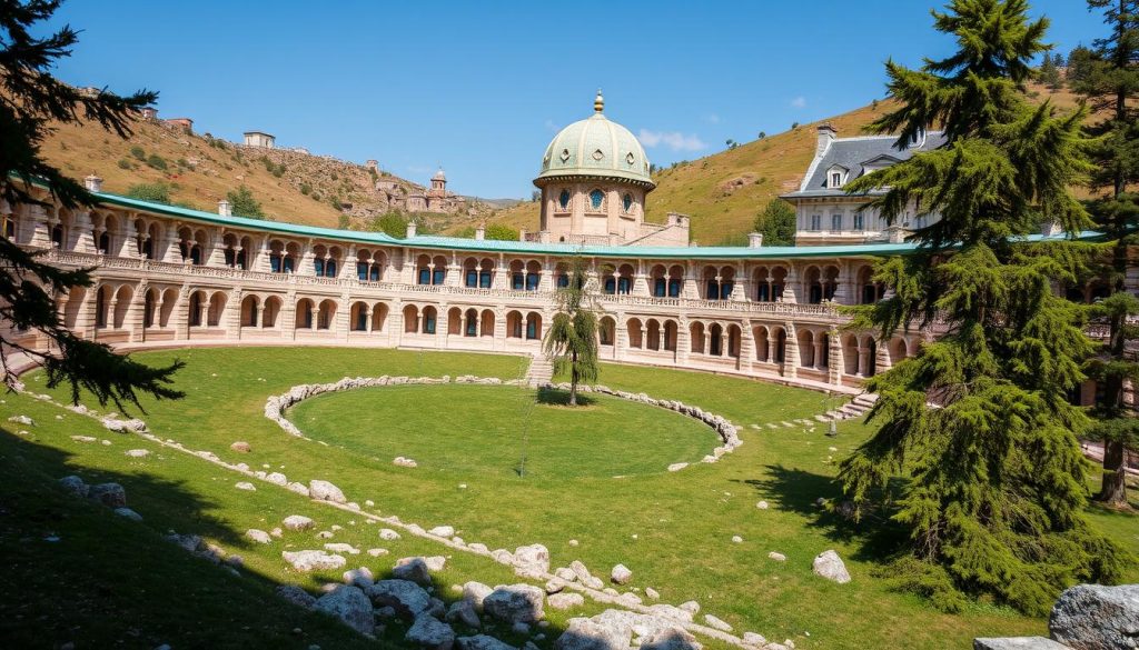 دکور فضای کوچک با طراحی خلاقانه و کاربردی: اتاقی با دیوارهای سفید، پنجره بزرگ که نور طبیعی را به داخل می تراود. قفسه های چوبی با گیاهان طبیعی روی آنها، میز کار مینیمال با لپ تاپ و لوازم ورزشی کوچک در گوشه ای از اتاق. پارکت روشن و چند تکه فرش رنگارنگ در زمینه. نورپردازی گرم و مالیم با آباژور و چراغ های دیواری. ترکیب رنگ های آرامش بخش و احساس گشودگی و آرامش در فضای محدود.